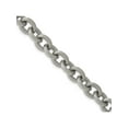 thumbnail image 1 of Stainless Steel Polished And Textured 7In Bracelet (7 X 11.8) Made In China srb2537-7, 1 of 4