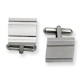 thumbnail image 1 of Stainless Steel Polished Cuff Links, 1 of 1