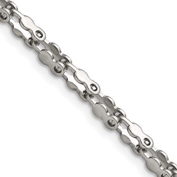 Stainless Steel Polished Fancy Link 22In Chain (22 X 3.4) Made In China srn2712-22