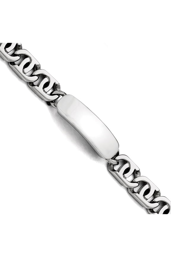 Stainless Steel Polished Id Bracelet