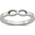 thumbnail image 1 of Stainless Steel Polished Infinity Symbol Ring (Size 8) Made In China sr291-8, 1 of 5