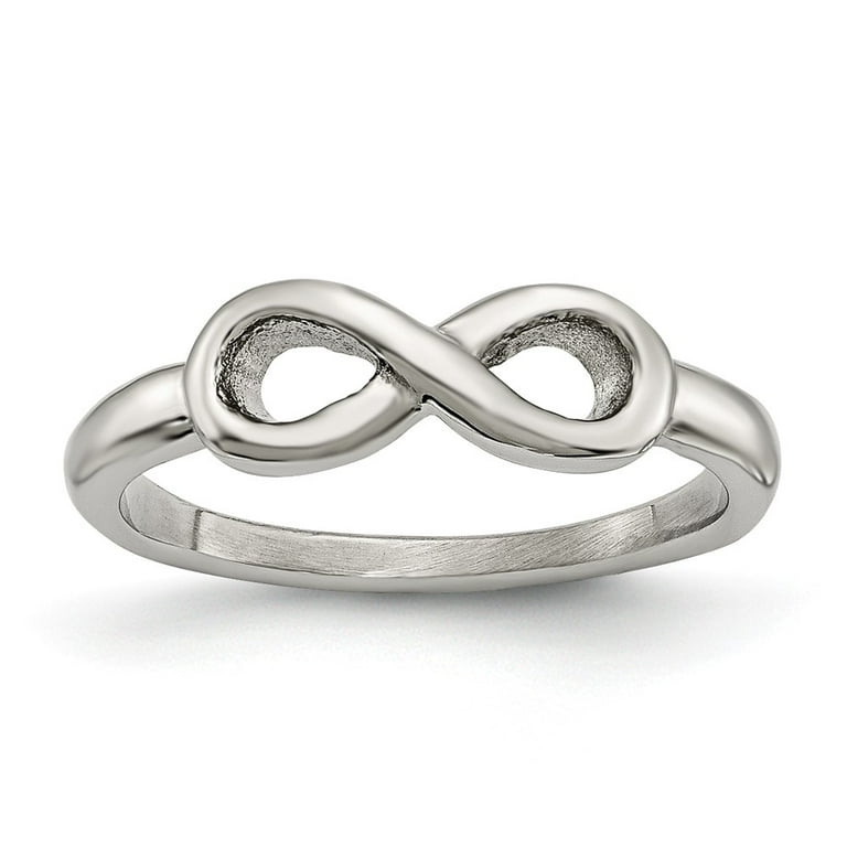 Stainless Steel Infinity Symbol Ring Stainless Steel Infinity Symbol Ring