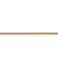 thumbnail image 1 of Stainless Steel Polished Yellow IP-plated 2.3mm 18in Cable Chain; 18 inch; Lobster (Fancy) Clasp; for Adults and Teens; for Women and Men, 1 of 3