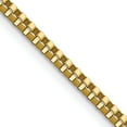thumbnail image 1 of Stainless Steel Polished Yellow Ip-Plated 2.4mm 24In Box Chain (24 X 2.4) Made In China srn664gp-24, 1 of 5
