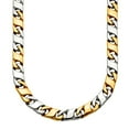 thumbnail image 1 of Stainless Steel Polished Yellow Ip Plated 6mm Infinity Link Necklace 24 Inch Pendant Necklace for Women, 1 of 2