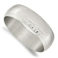 thumbnail image 1 of Stainless Steel Slip on Polished and Brushed Hammered Cuff Stackable Bangle Bracelet -  Jewelry Gift for Mom, 1 of 4