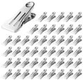 thumbnail image 1 of Stainless Steel Pool Cover Clips 48 Pack for Above Ground Pools Winter Windproof Secure Attachment Easy Installation, 1 of 5