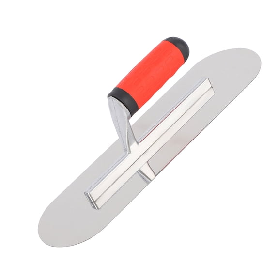 Stainless Steel Pool Trowel Flat Concrete Finishing Trowel Tools Cement Wall Plastering Masonry Construction Tool