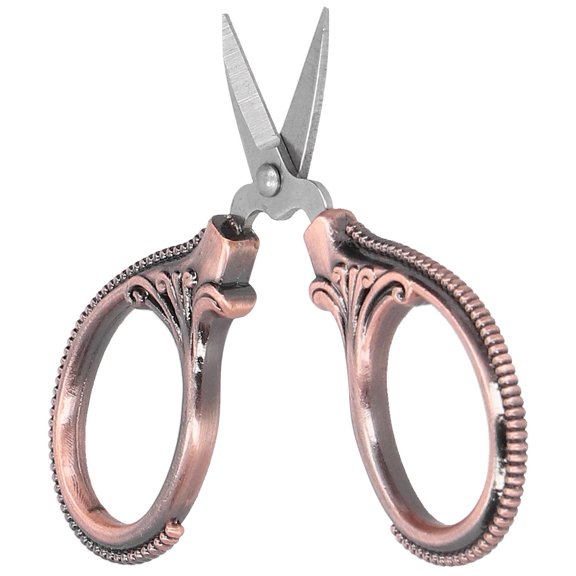 Stainless Steel Portable Sewing Scissors Cutting Embroidery Handicraft Tool for Home Traveling, Embroidery Scissors, Stainless Steel Scissors