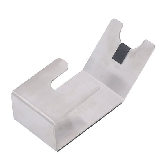 Stainless Steel Portafilter Holder, Coffee Portafilter Stand Silver for Bottomless for Single Spouts