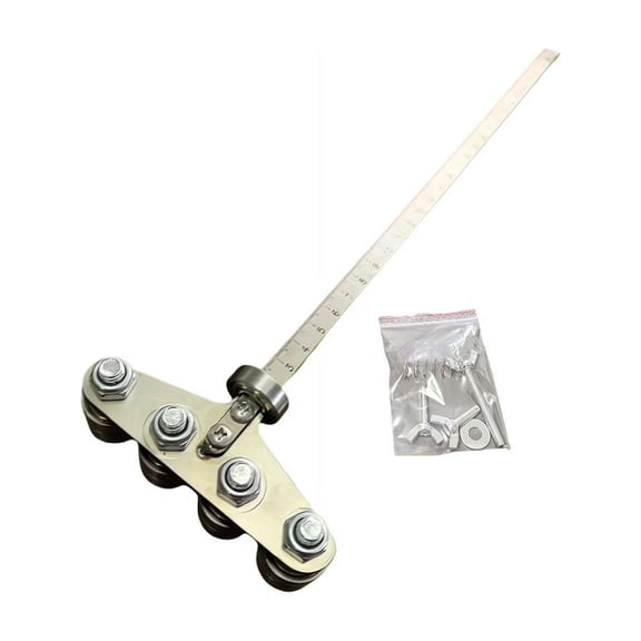 Stainless Steel Positioning Calipers, Precision Measurement Tool for Circular Saws, Easy Wood Cutting Guide Rail for Professionals & DIY Enthusiasts