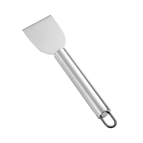 Stainless Steel Pot Bottom Blade Deicing Shovel Thickened Volute Blade Flat Shovel Kitchen Cleaning Tool Stainless Steel Scraper