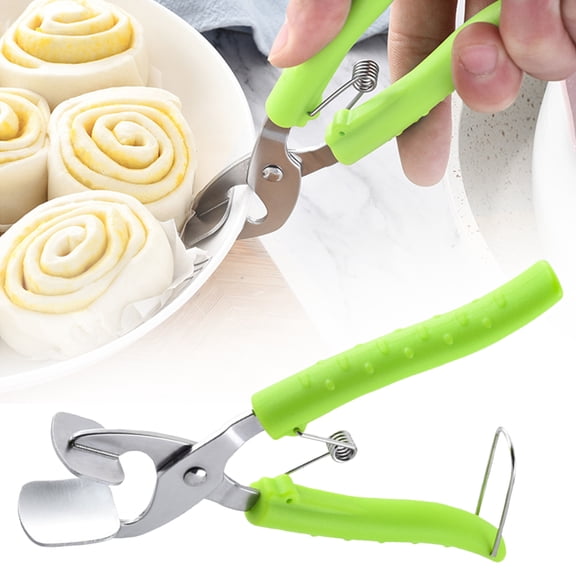 Stainless Steel Pot Gripper, Heavy Duty Hot Pan Lifter with Non-Slip Handle, Heat Resistant Bowl Clamp for Kitchen, Oven, Air Fryer, Dish Retrieval, Oven Mitt Alternative(B)