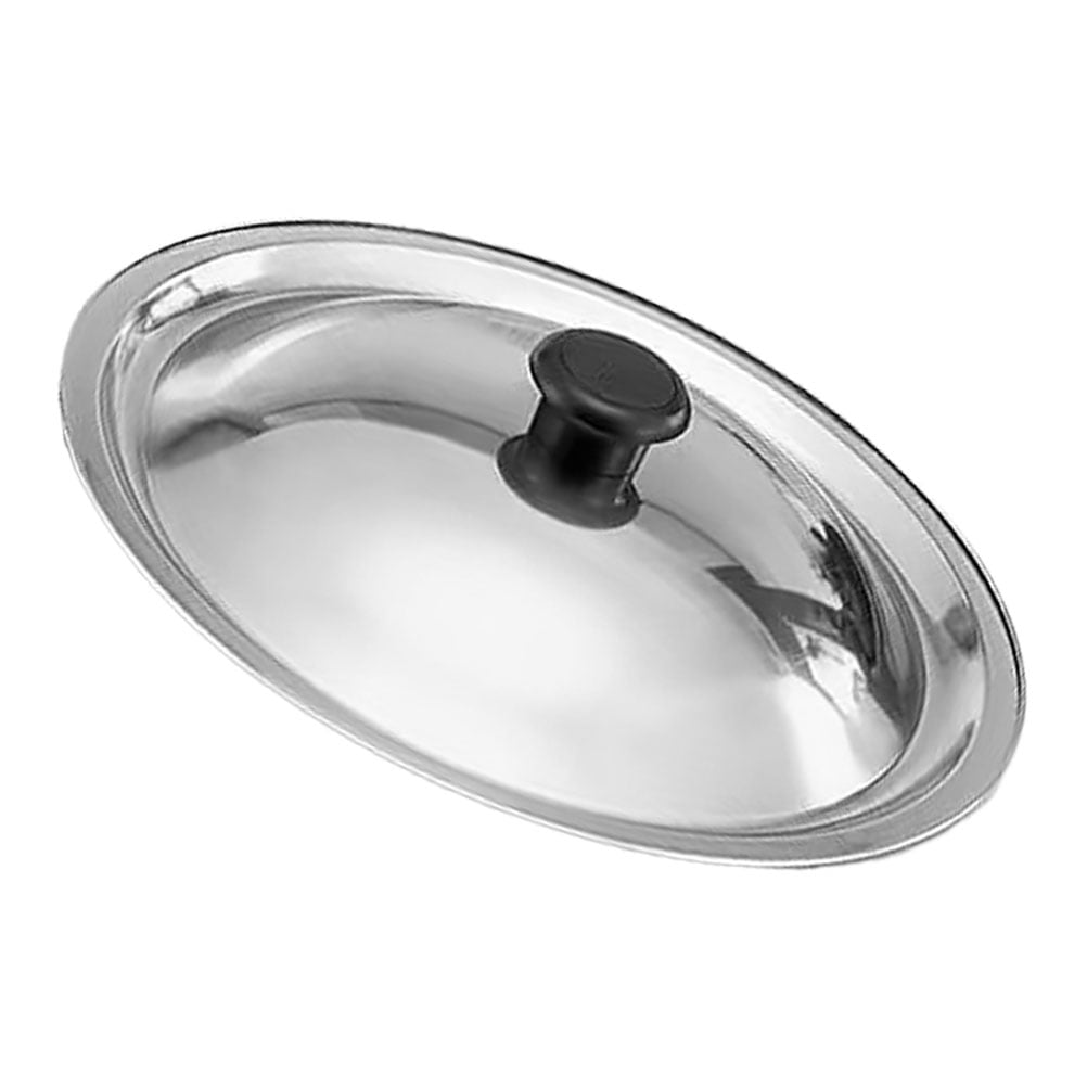 Stainless Steel Pot Lid Frying Pan Cover Skillet Lid Cookware Lid Cooking Pot Lid (25.5cm)
