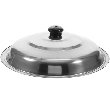 HEMOTON Round Dome Lid Replacement Cover for Frying Pan and Cookware 2pcs