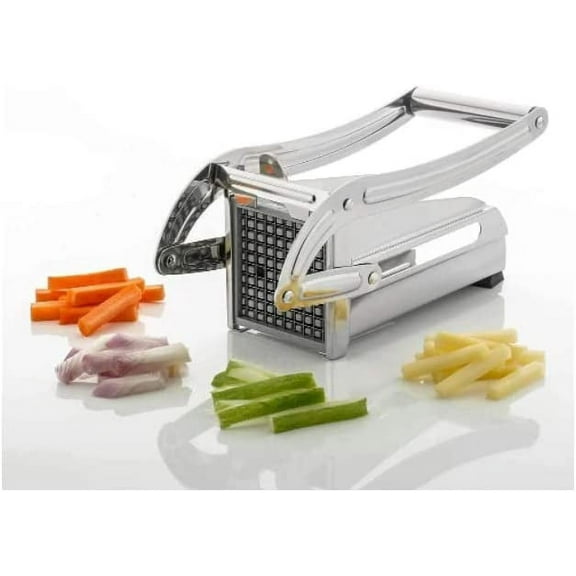 Stainless Steel Potato French Fries Cutter/Maker Machine With 2 Blades, Kitchen Tools, Pack of 1