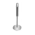 thumbnail image 1 of Stainless Steel Potato Masher Grinder | Manual Compactor Kitchen Tool | Ergonomic Handle, Seamless One-Piece Design, Dishwasher Safe, Heavy-Duty, Multipurpose Vegetable Smasher, 1 of 5