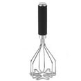 thumbnail image 1 of Stainless Steel Potato Masher, Heavy Duty Meat And Vegetable Masher for Kitchen, Easy to Clean, Rust-Resistant, Smashers Silver2, 1 of 7