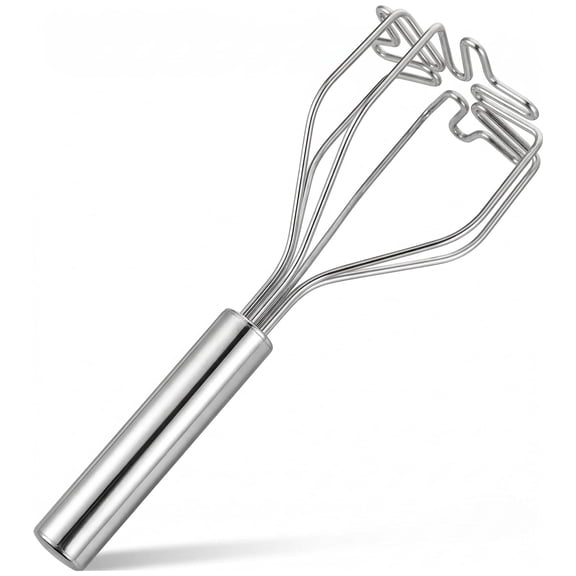 Stainless Steel Potato Masher, Heavy Duty Meat and Vegetable Masher, Multi Wire Food Chopper Tool for Potatoes, Ground Beef, Avocado, Kitchen Mashing Utensil
