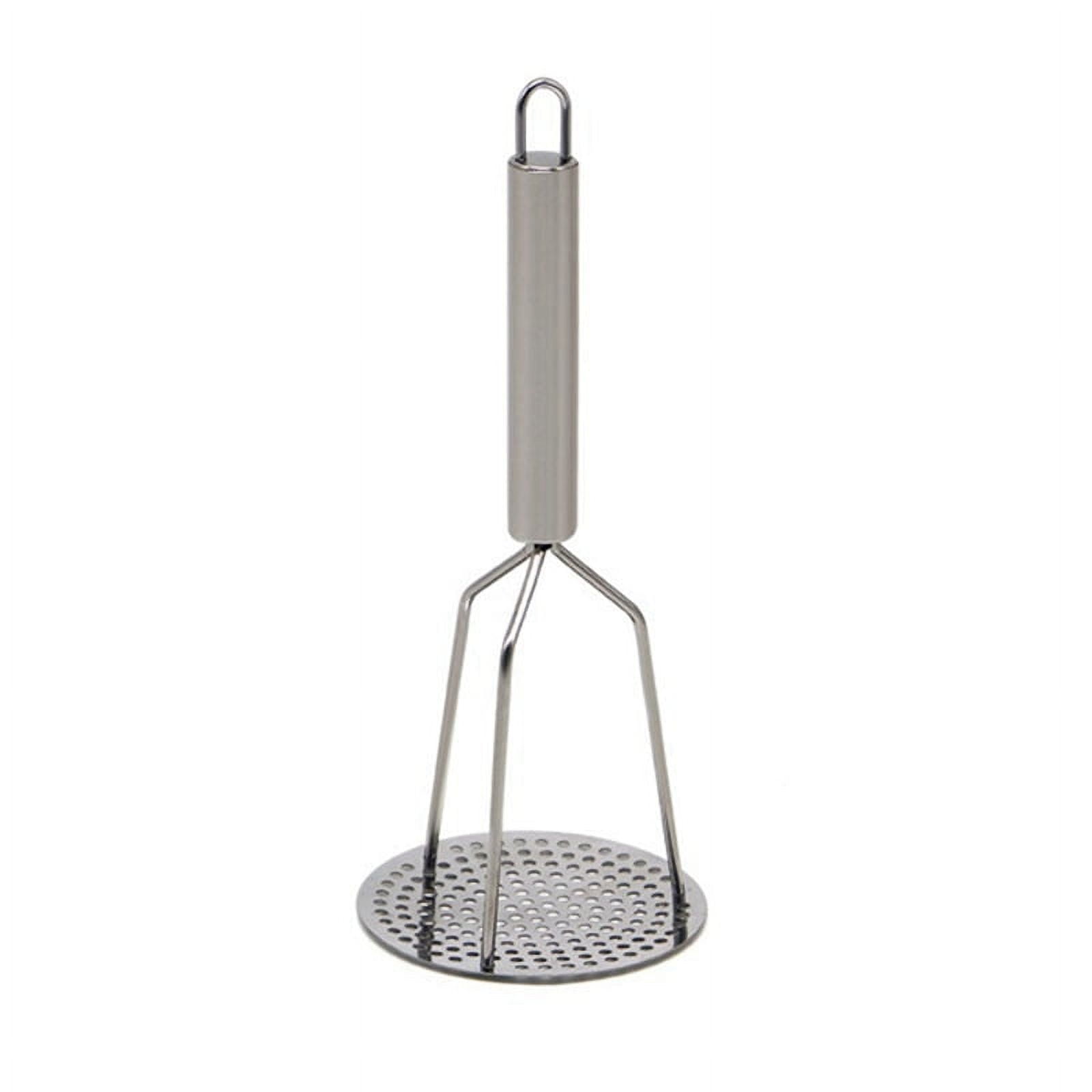 Stainless Steel Potato Masher with Handle for Creamy Mashed Potato
