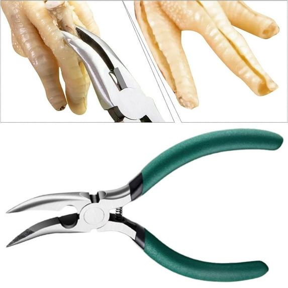 Stainless Steel Poultry Bone Scissor and Clipping Tool for Chicken Goose Feet