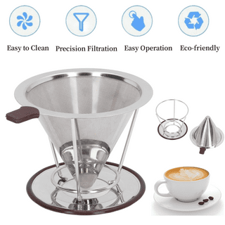 Vandroop Pour Over Coffee Maker Set, Collapsible Silicone Coffee Dripper  Set, Perfect for Home, Travel, Camping – Vandroop Coffee