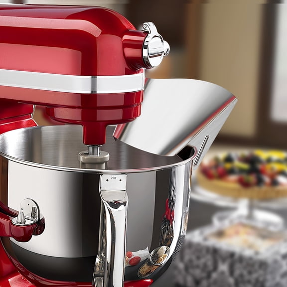 Stainless Steel Pouring Chute For Stand Mixer, Available In 1-Pack Or 2-Pack, Dishwasher Safe, Compatible With Tilt-Head And Bowl-Lift Models, Essential Baking Accessory, Sturdy And Durable