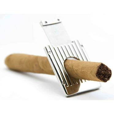 Stainless Steel Precision Cigar Cutter (Industrial Guillotine)
