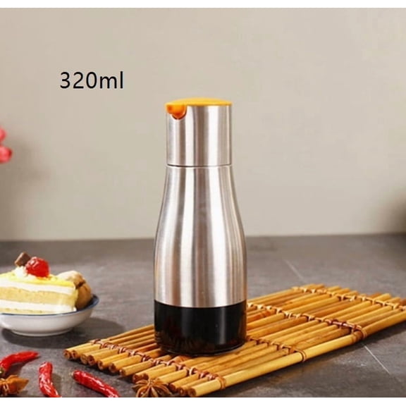 Stainless Steel Precision Pouring Kettle - Perfect for Soy Sauce, Vinegar, and Cooking Oil