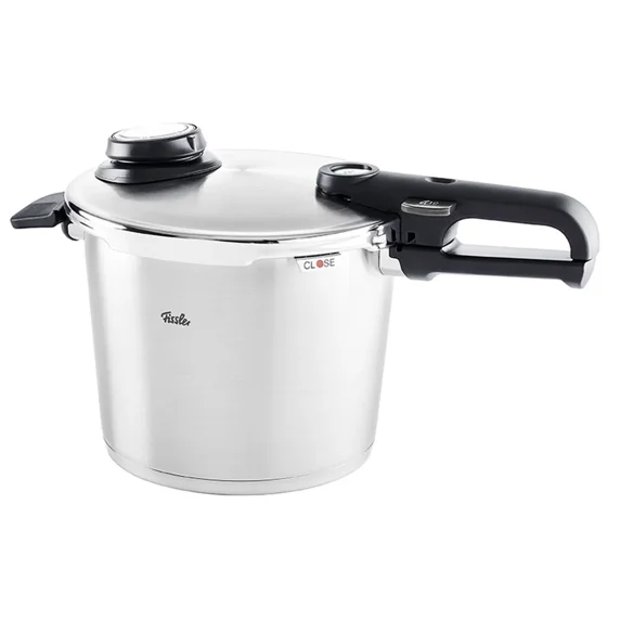 Pressure Cooker 6.3 Quart 4 Cooking Levels Induction Ready Dishwasher Safe