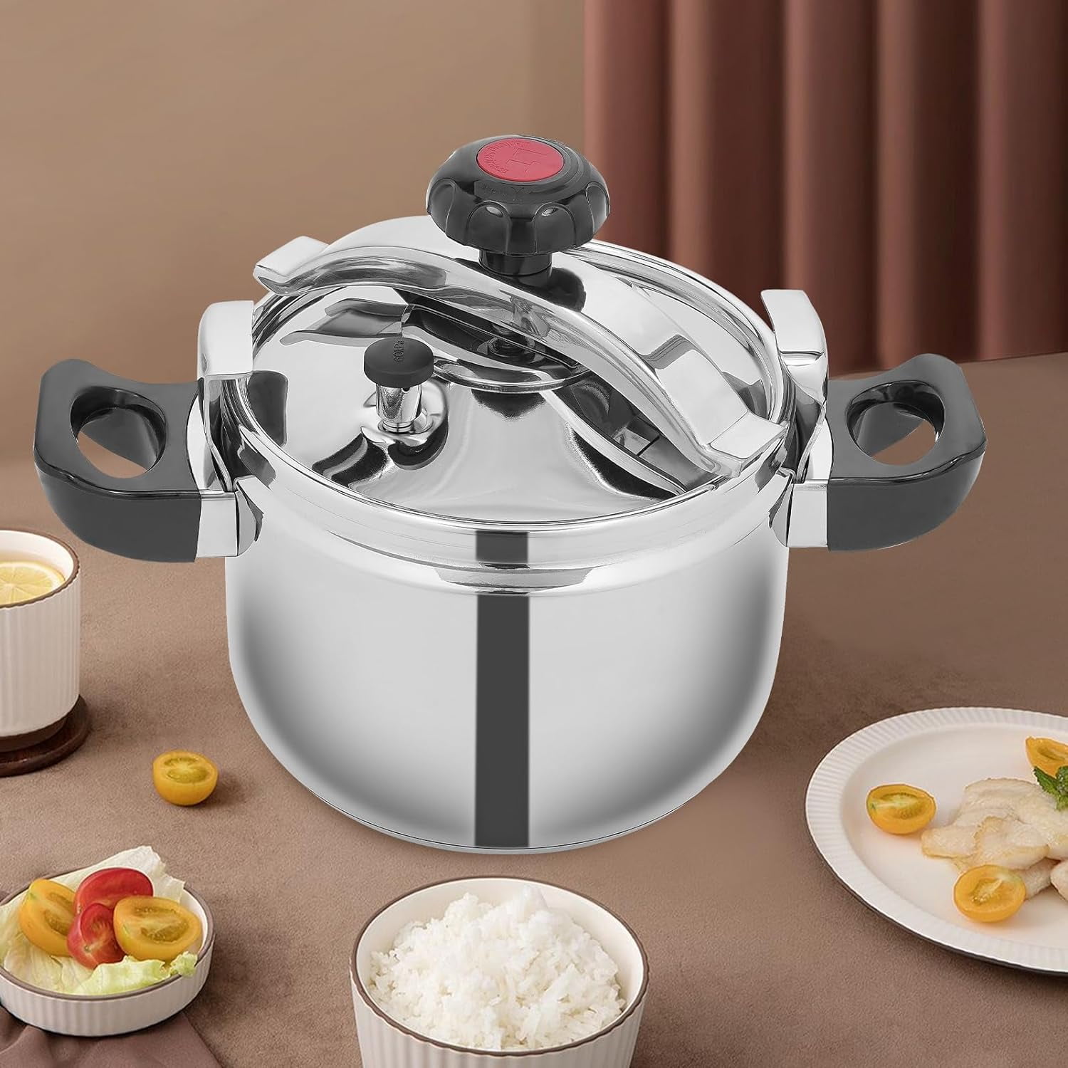 Stainless Steel Pressure Cooker Family Small 7L  Pressure Cooking Pot for Kitchen