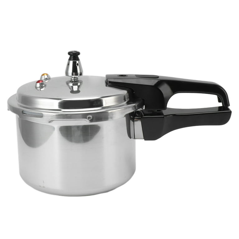 Stainless Steel Pressure Cooker, Food Grade 18cm Bottom 3L Stainless Steel  Pressure Cooker Exquisite Workmanship Reliable Performance For Induction