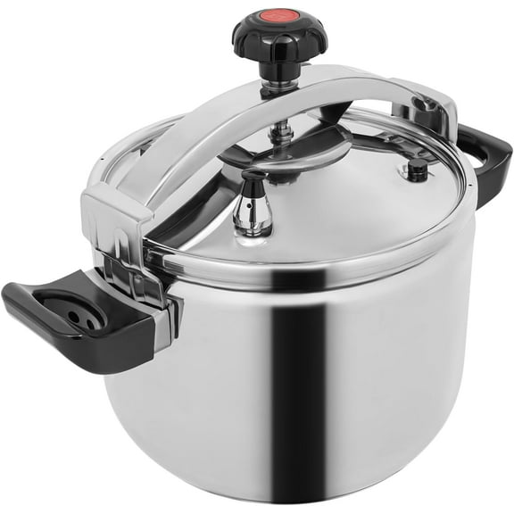 Stainless Steel Pressure Cooker Large Capacity Cooktop Pressure Pot with Multiple Protection Functions for Home Restaurants Canteens, Multiple Stove Compatible (27.47 Qt)