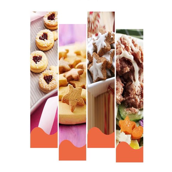 Stainless Steel Printing Stamp Fruit Vegetable Embossing Kitchen Tools