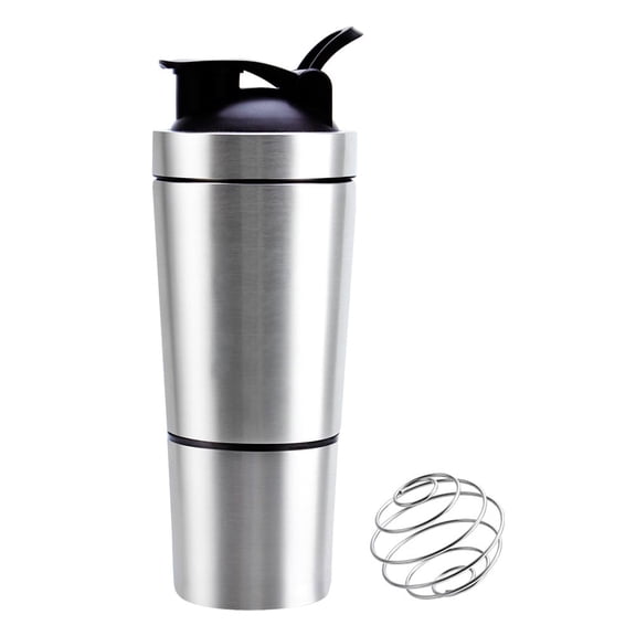 Stainless Steel Protein Shaker Bottle 27.0 Fl Oz Insulated Leak Proof Bpa Free Hiking