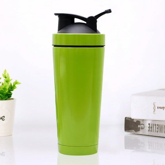 Stainless Steel Protein Shaker Bottle Stainless Steel Sports Water Bottle Shaker Cup Leak Proof 750Ml (see photo,701-800ml)