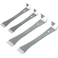 thumbnail image 1 of Stainless Steel Pry Bar Set, 4 PCS Stainless Steel Flat Bar Crowbar, Small Pry Bar, 17CM Mini Crow Bar 25.5CM Pry Tool, Molding, Scrape, Nail, Baseboard Trim Puller, & Prop Bottle Opener, 1 of 4