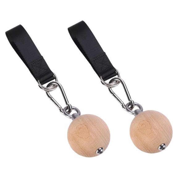 Stainless Steel Pull Up Rings Pull-up Ball Nonslip Grip Gym Exercise Finger Ball for Safe and Effective Workouts