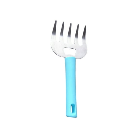 Stainless Steel Pulled Pork Tools for Shredding Meat, Sharp Stainless Steel Food Shredding Fork, Meat Shredder Claws for Shredding, Chicken Shredder, 72 inches, Blue