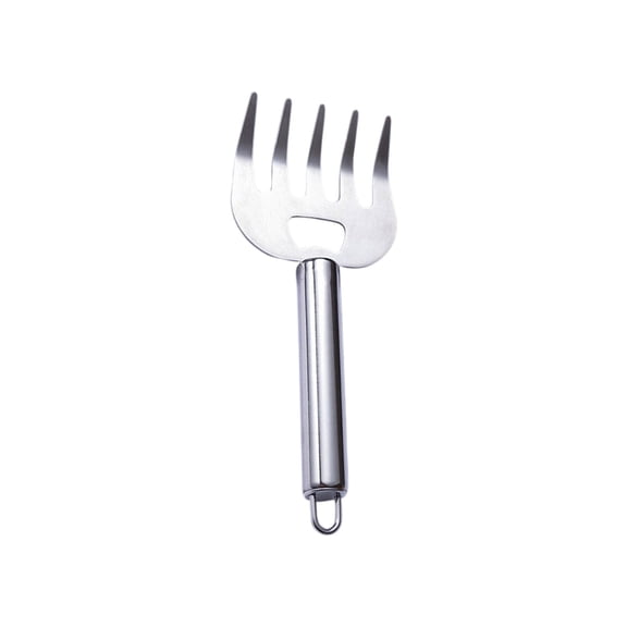 Stainless Steel Pulled Pork Tools for Shredding Meat, Sharp Steel Food Shredding Fork, Meat Shredder Claws for Shredding, Chicken Shredder(Silver)
