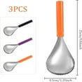thumbnail image 1 of Stainless Steel Pumpkin Carving Scoop Manual Tool with Non Slip Handle Vegetable, 1 of 8