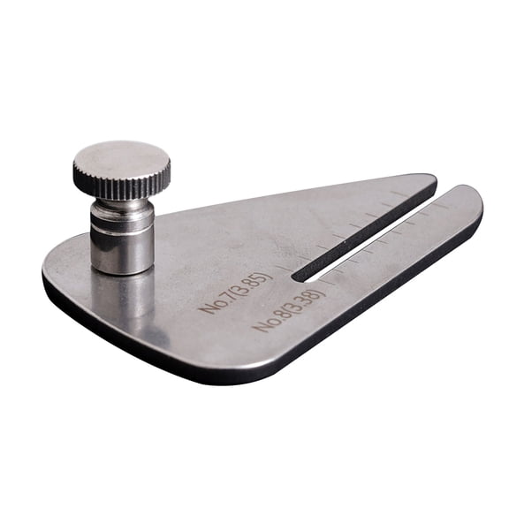 Stainless Steel Punching Aid Plate Leather Stitching Aid Plate Leathercraft Tool Leather Stitching Aid Plate