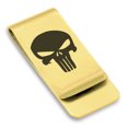 thumbnail image 1 of Stainless Steel Punisher Classic Slim Money Clip Credit Card Holder, 1 of 2