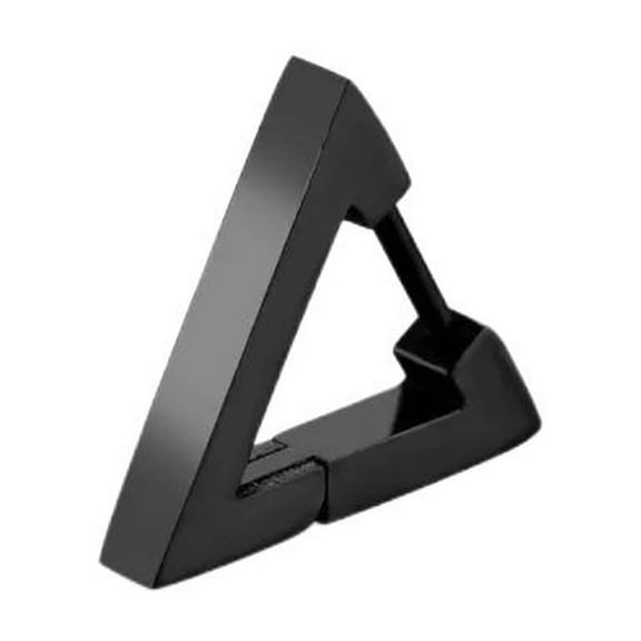 Stainless Steel Punk Black Earrings Men Women Ear Stud Hoop Dangle Jewelry Gift-3