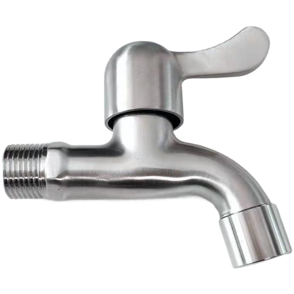 Stainless Steel Quick Open Faucet High Temperature Resistant Extended Water Tap