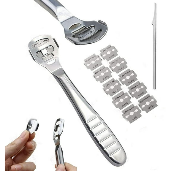 Stainless Steel Rasp Foot Scraper for Callus Removal Foot Scrubber for Dead Skin Remover Foot File