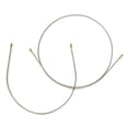 thumbnail image 1 of Stainless Steel Rear Axle Brake Line Pair. Cut To Length And Flared With Correct Fittings - Just Bend Them Into Place The Stop Shop SS4R, 1 of 1