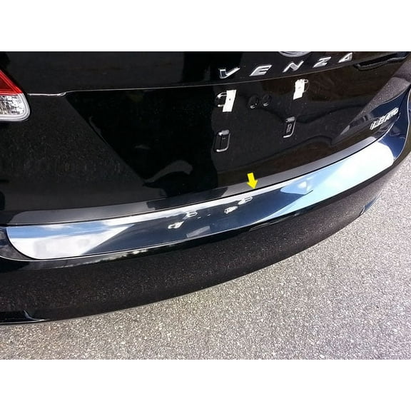Stainless Steel Rear Bumper Accent 1Pc Fits 2009-2015 Toyota Venza RB29155 QAA