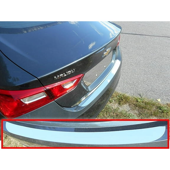 Stainless Steel Rear Bumper Accent 1Pc Fits 2016-20 Chevy Malibu RB56105 QAA
