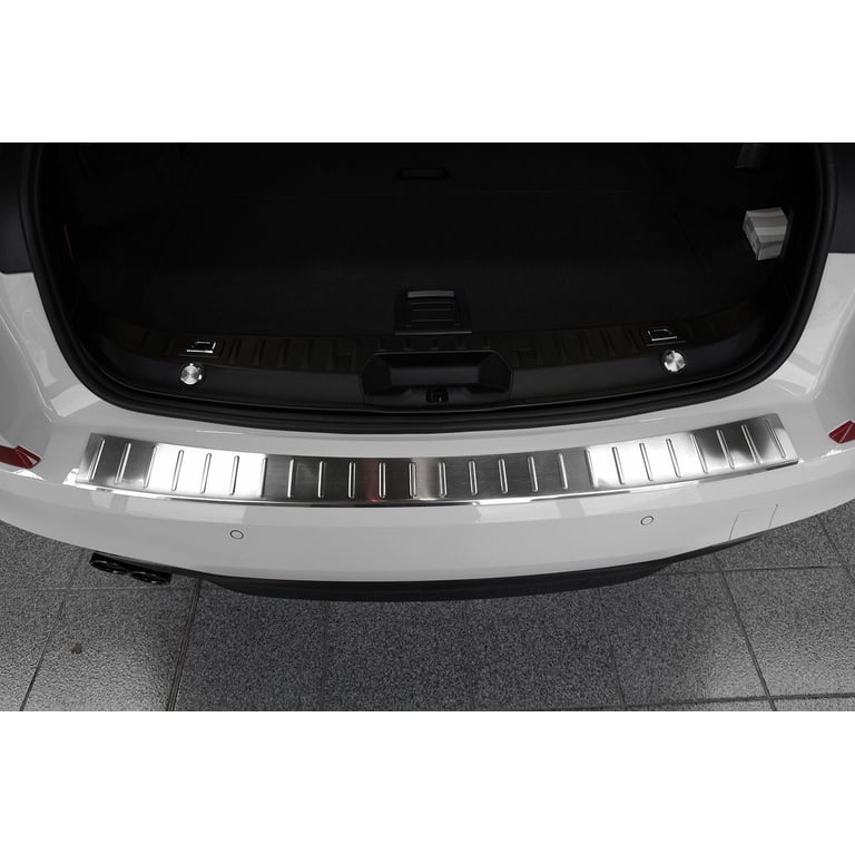 Bumper Protector Stainless Steel Rear Bumper Guard For BMW X3 (2010-2017) – Scratch Protection, Easy Stick-On Fit! Car Metal Bumper